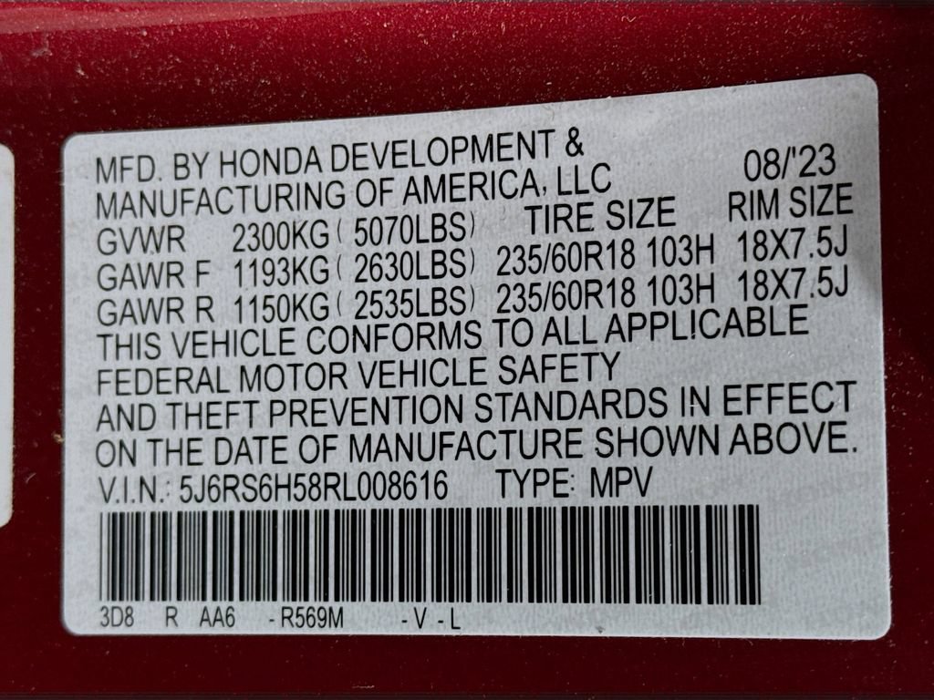 Certified 2024 Honda CR-V Sport image 30