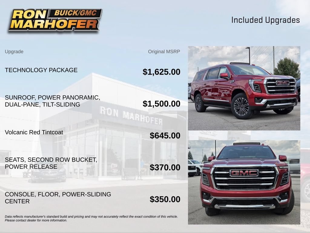 New 2026 GMC Yukon XL Elevation w/ Technology Package AWD/4WD image 6