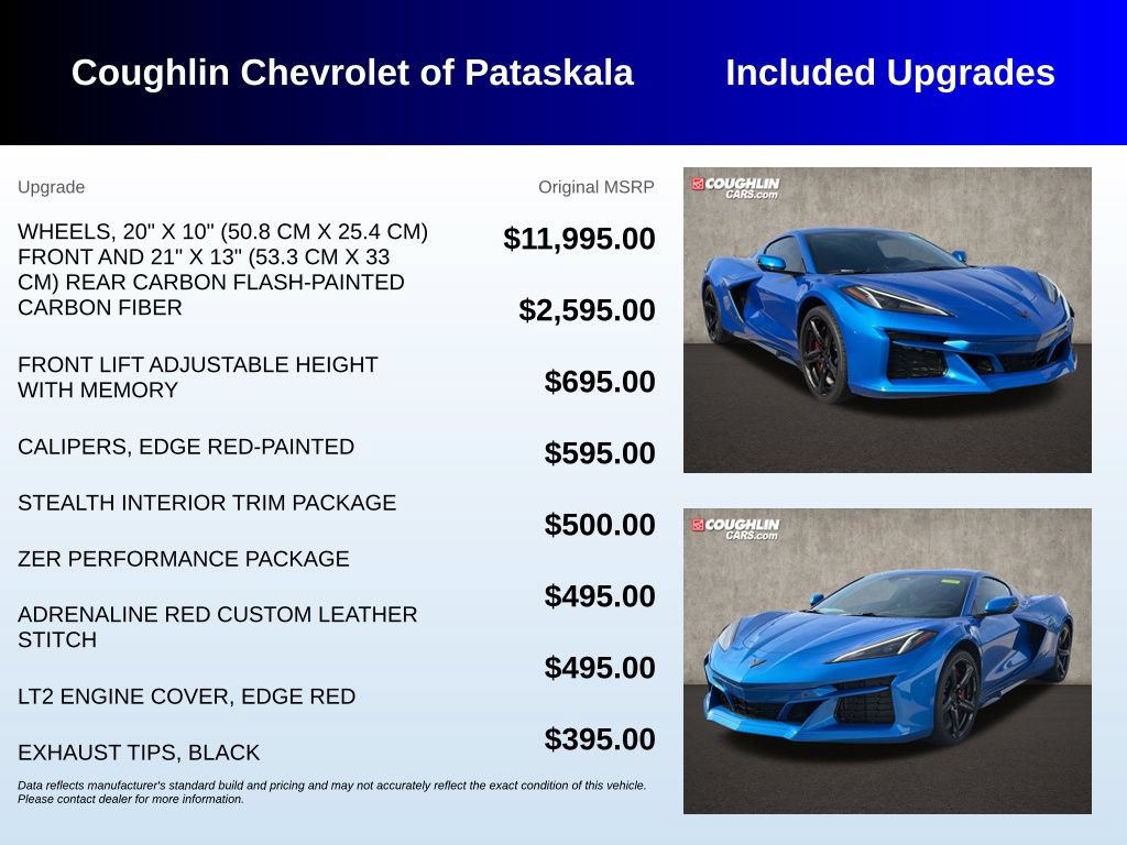 Used 2024 Chevrolet Corvette E-Ray w/ Stealth Interior Trim Package AWD/4WD image 3