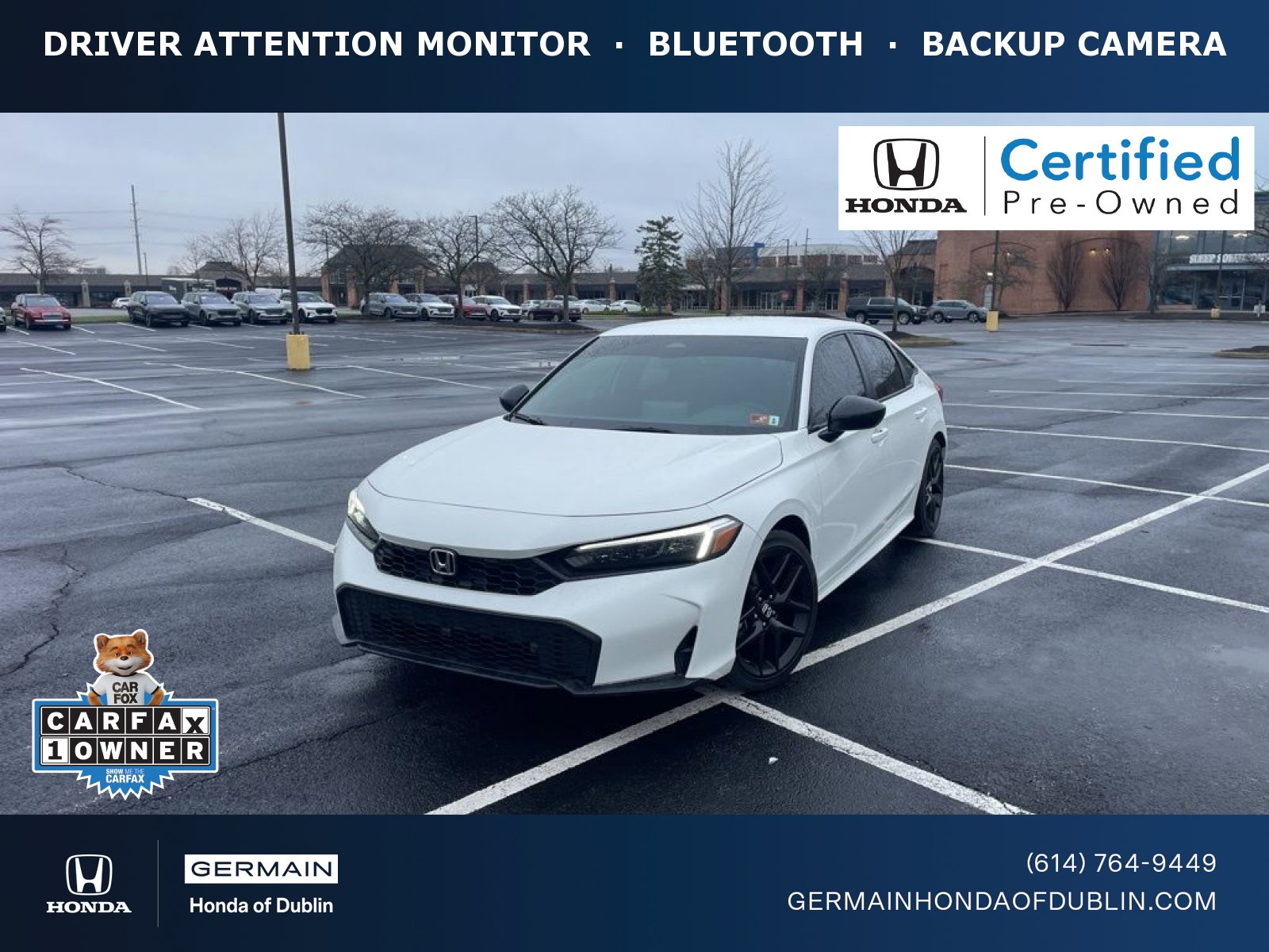 Certified 2025 Honda Civic Sport image 1
