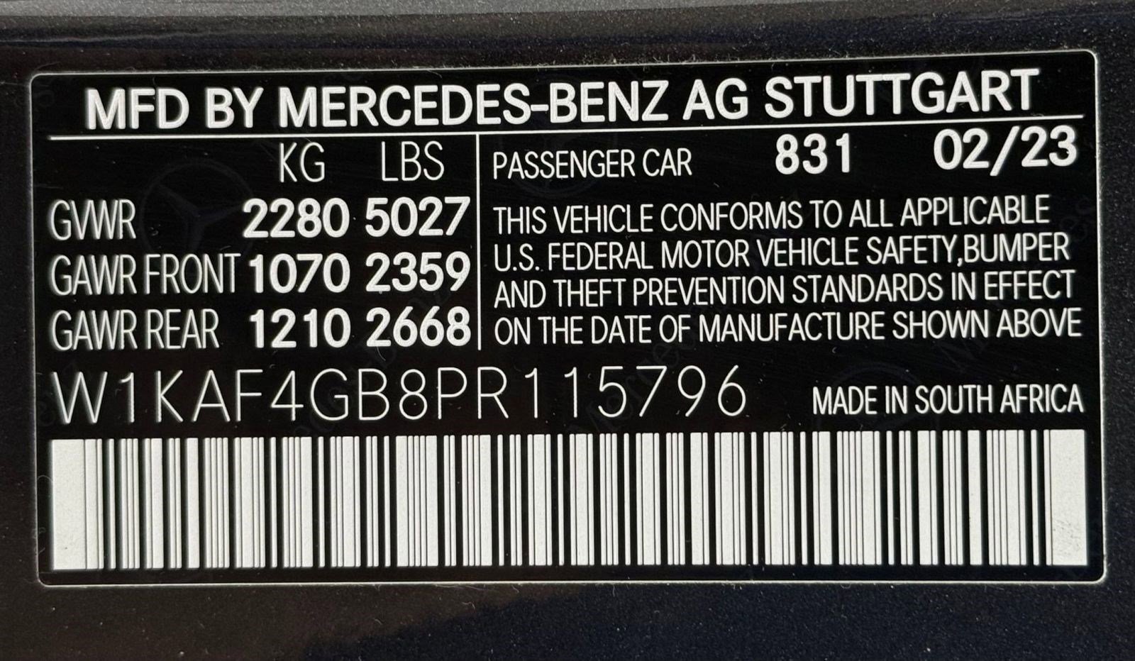 Certified 2023 Mercedes-Benz C 300 Sedan image 20