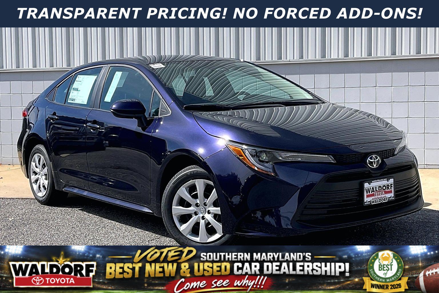 New 2026 Toyota Corolla LE FWD image 1