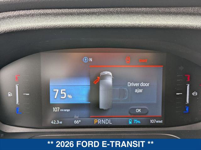 New 2026 Ford E-Transit 148 Medium Roof w/ Load Area Protection Package RWD image 13
