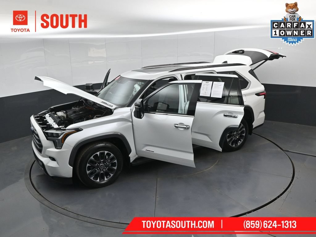 Used 2023 Toyota Sequoia Limited w/ Tow Technology Package AWD/4WD image 64