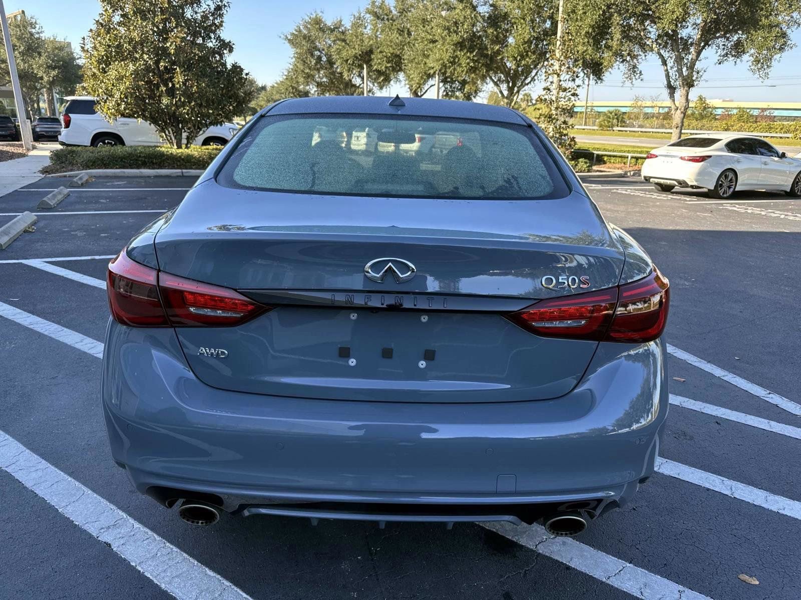 Certified 2024 INFINITI Q50 Red Sport 400 image 3