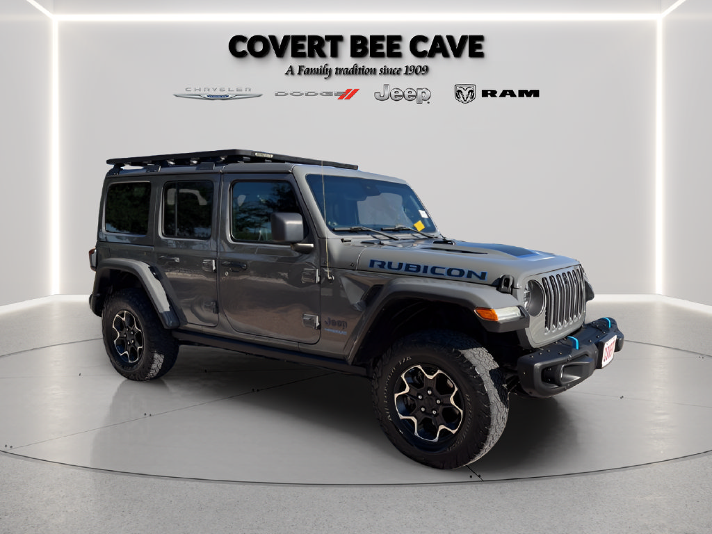 Used 2022 Jeep Wrangler Unlimited Rubicon 4xe w/ Steel Bumper Group