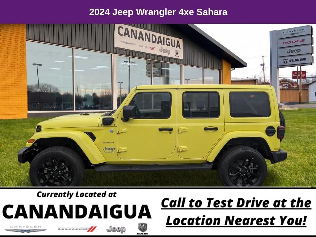 New 2024 Jeep Wrangler Unlimited Sahara w/ Safety Group AWD/4WD image 15