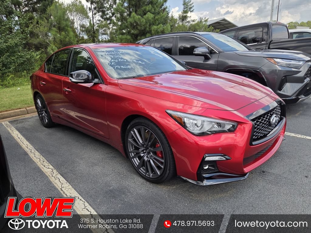 Used 2024 INFINITI Q50 Red Sport 400