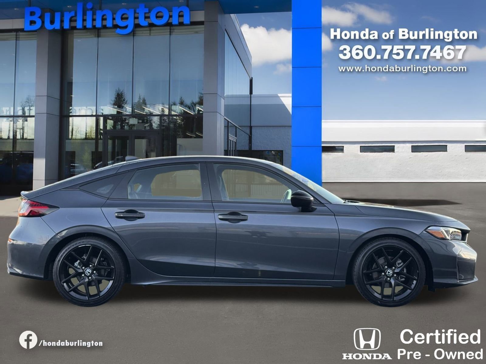 Certified 2025 Honda Civic Sport image 8