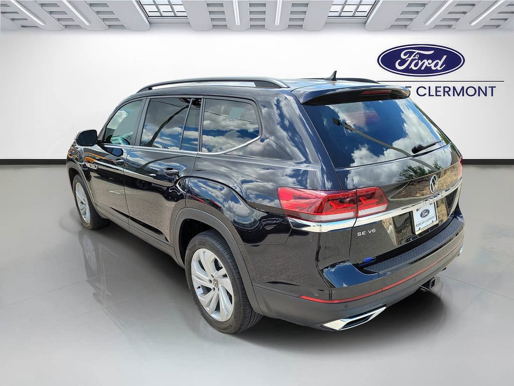 Used 2021 Volkswagen Atlas SE w/ Towing Package FWD image 3