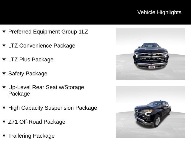 Certified 2023 Chevrolet Silverado 1500 LTZ w/ Z71 Off-Road Package AWD/4WD image 13