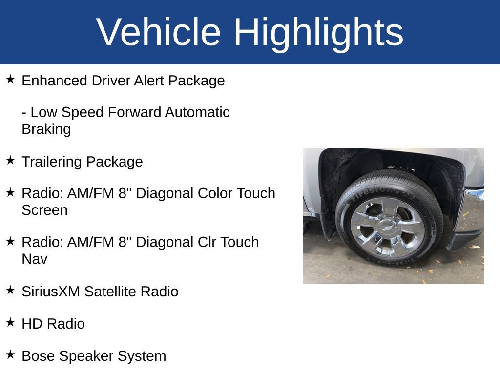 Used 2017 Chevrolet Silverado 1500 LTZ w/ Sport Package image 4