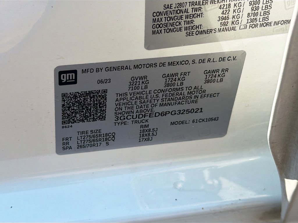 Used 2023 Chevrolet Silverado 1500 LT Trail Boss w/ Protection Package image 41