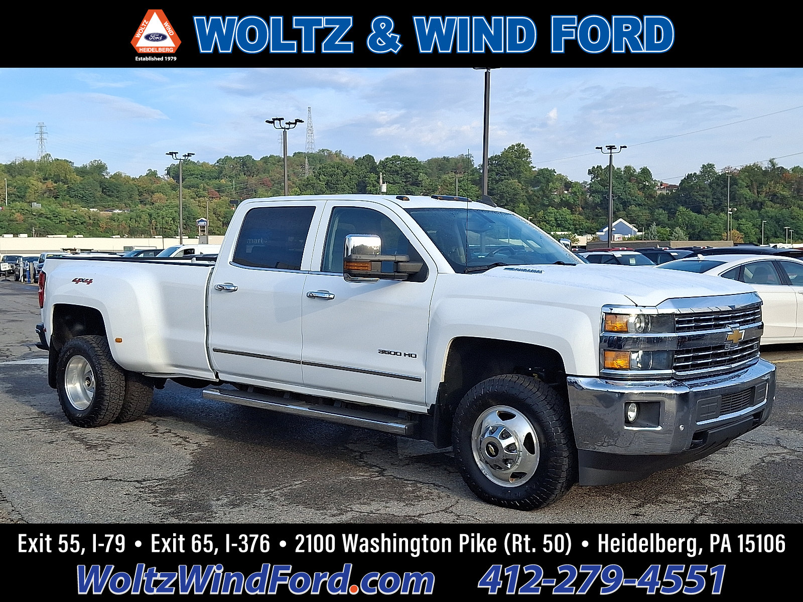 Used 2015 Chevrolet Silverado 3500 LTZ w/ Duramax Plus Package