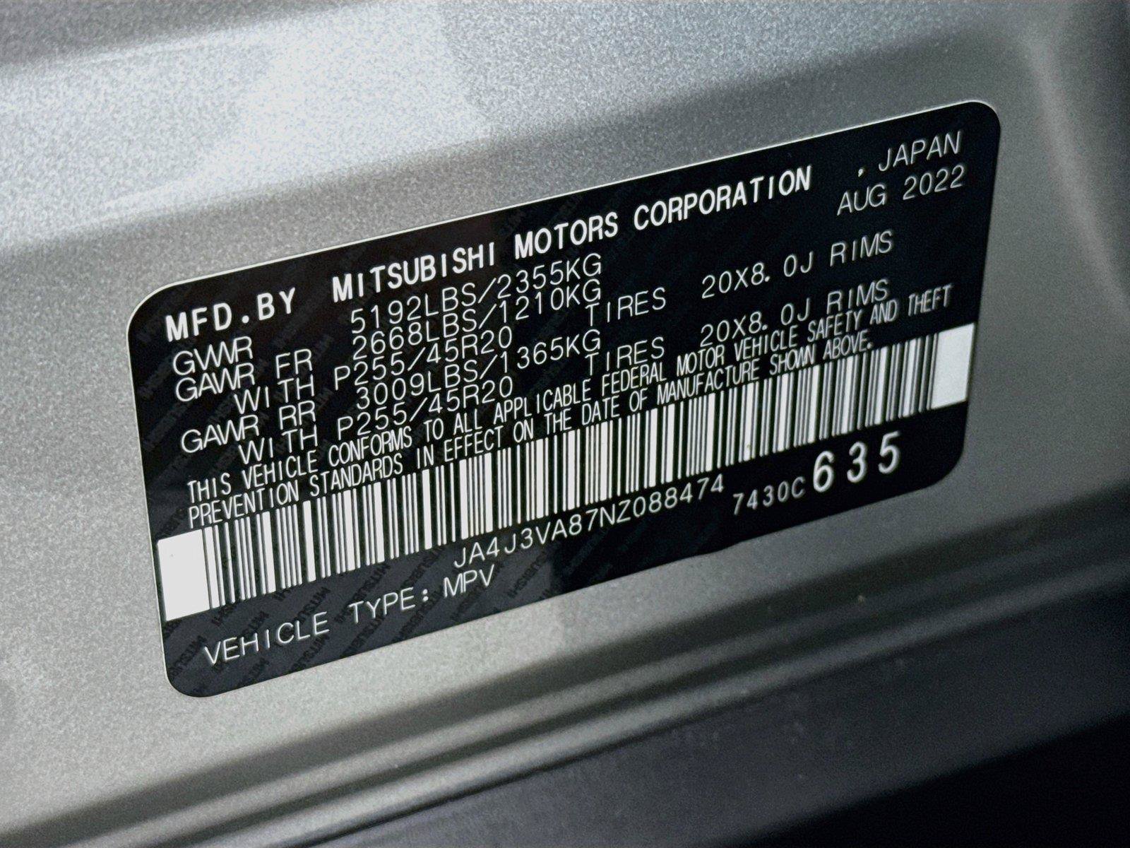 Used 2022 Mitsubishi Outlander SEL FWD image 18