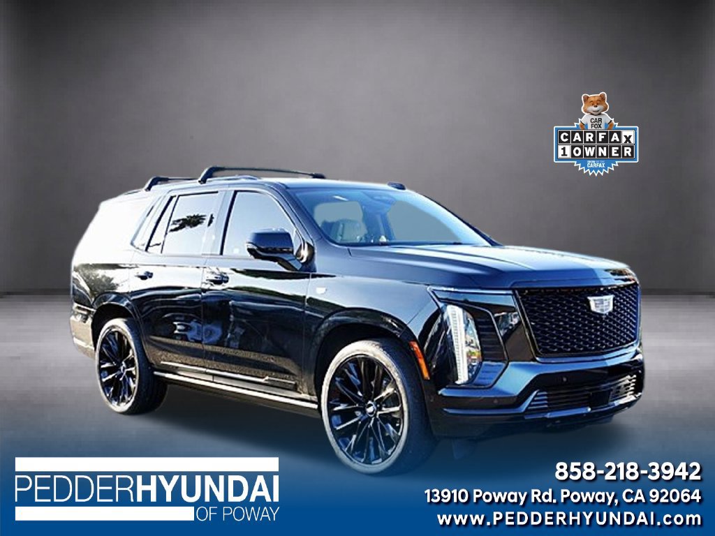 Used 2025 Cadillac Escalade Sport Platinum w/ LPO, ONYX Package