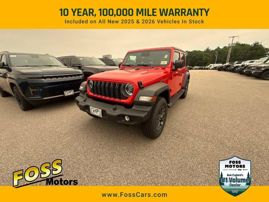 New 2026 Jeep Wrangler Unlimited Sport