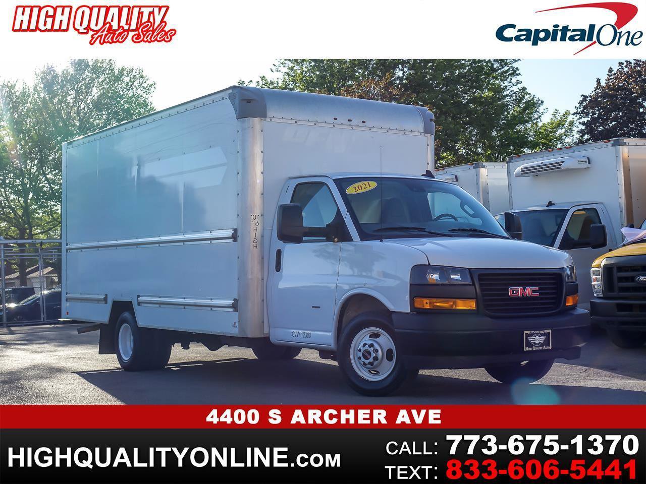 Used 2021 GMC Savana 3500 Extended w/ Power Convenience Package RWD image 1