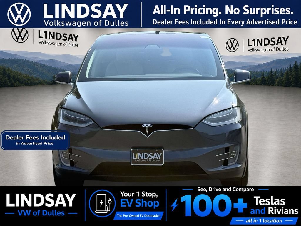 Used 2017 Tesla Model X 75D AWD/4WD image 3