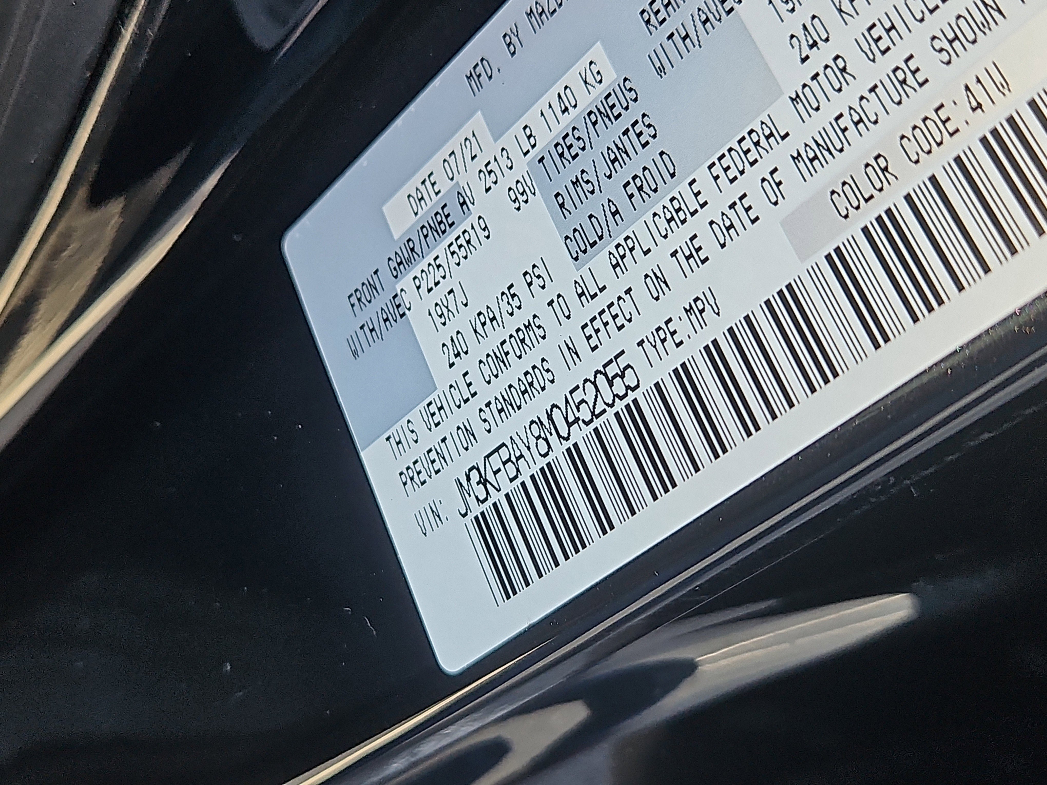 Used 2021 MAZDA CX-5 Grand Touring Reserve image 7