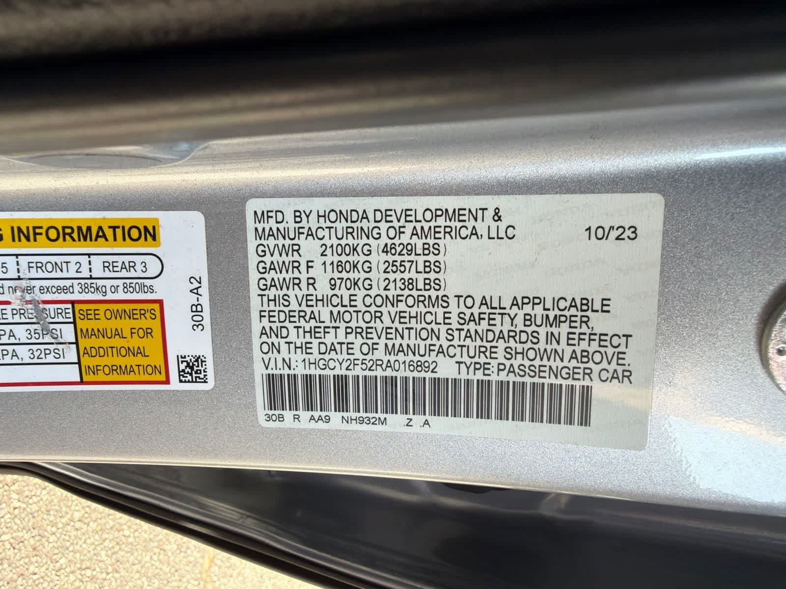 Used 2024 Honda Accord Sport image 20