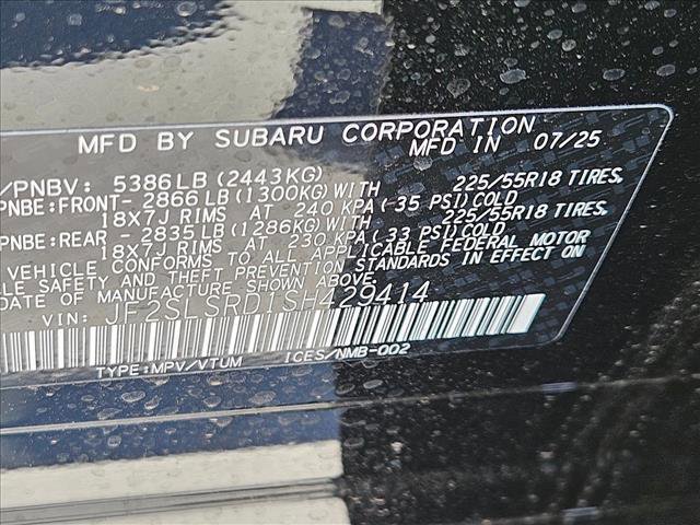 New 2025 Subaru Forester Limited image 18