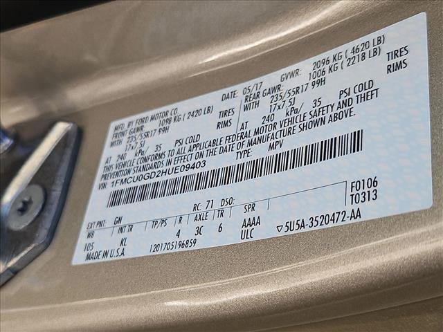 Used 2017 Ford Escape SE FWD image 24