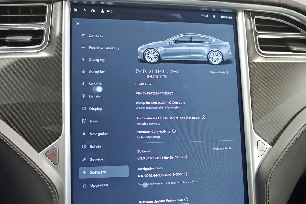 Used 2015 Tesla Model S 85D AWD/4WD image 19