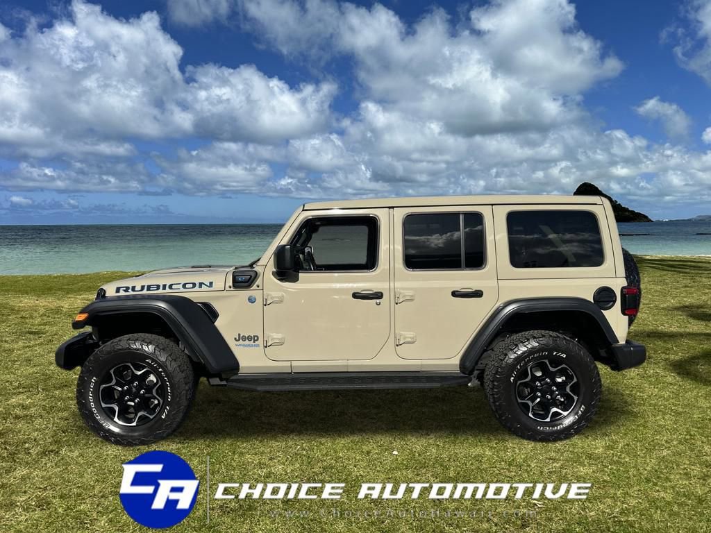 Used 2022 Jeep Wrangler Unlimited Rubicon 4xe w/ Cold Weather Group image 3