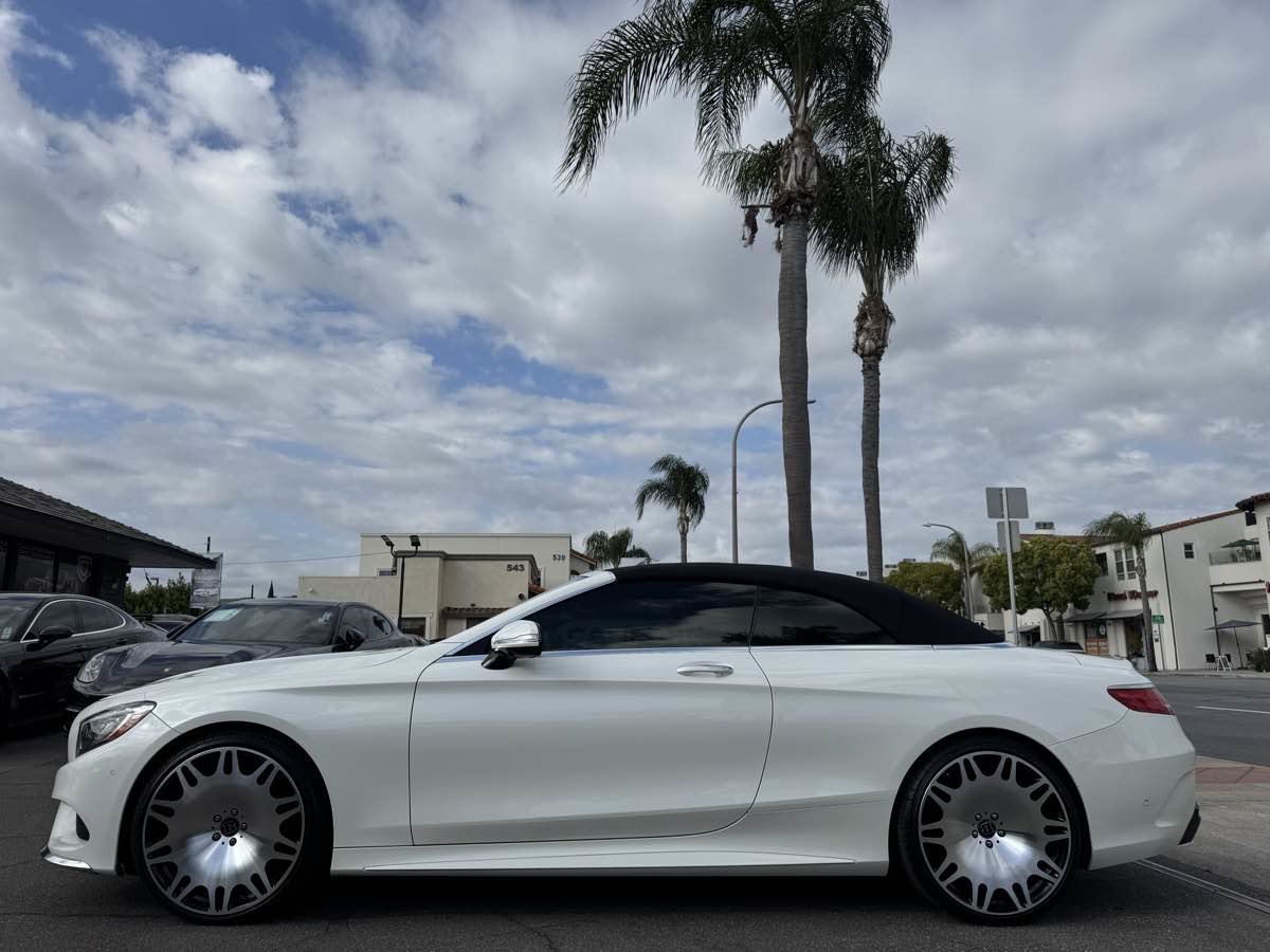 Used 2017 Mercedes-Benz S 550 Cabriolet w/ Sport Package image 3