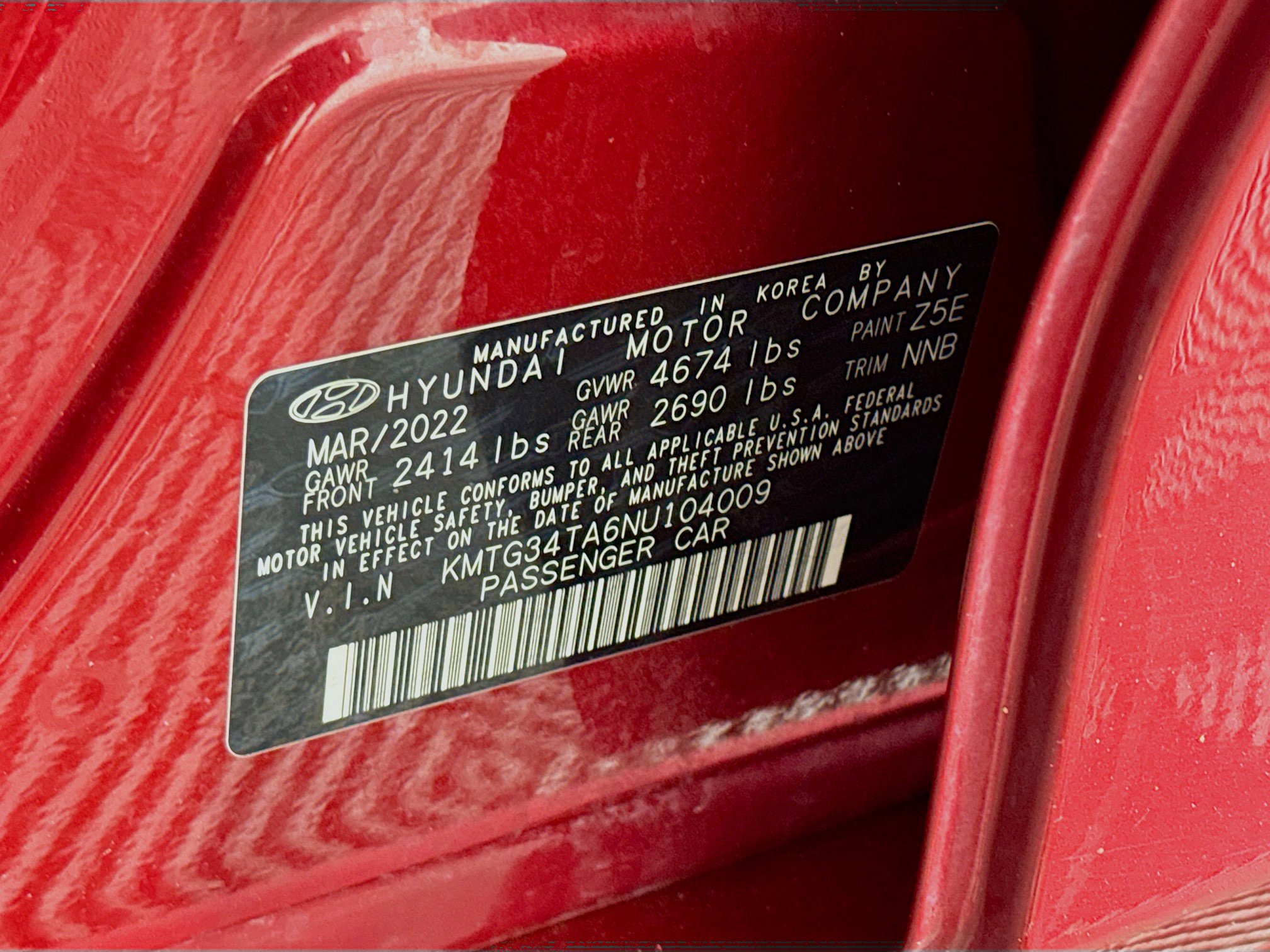 Used 2022 Genesis G70 2.0T w/ Prestige Package image 39