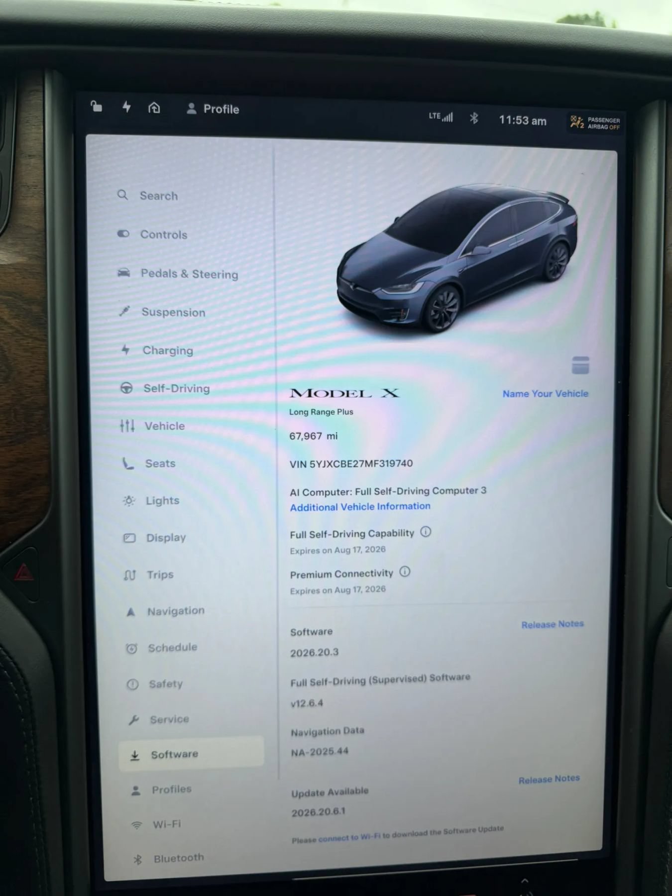 Used 2021 Tesla Model X Long Range AWD/4WD image 17