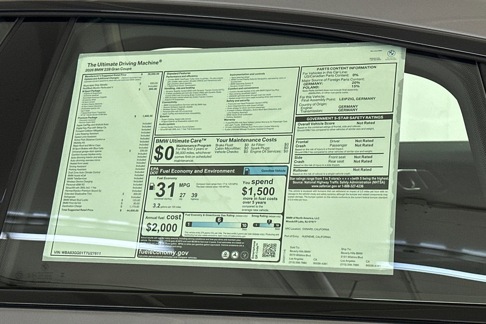 New 2026 BMW 228i w/ Premium Package FWD image 29