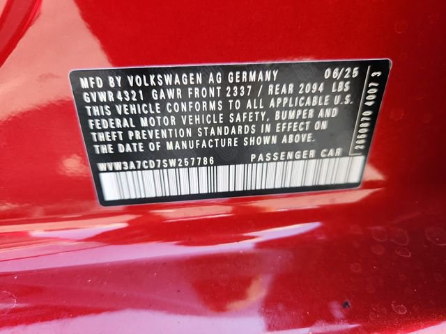 New 2025 Volkswagen GTI SE image 10