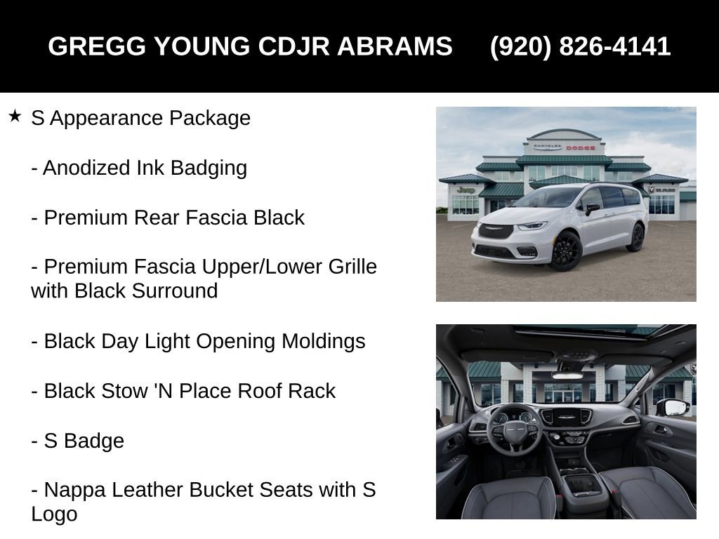 New 2026 Chrysler Pacifica Limited w/ S Appearance Package image 13