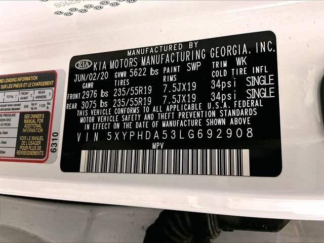 Used 2020 Kia Sorento EX AWD/4WD image 33