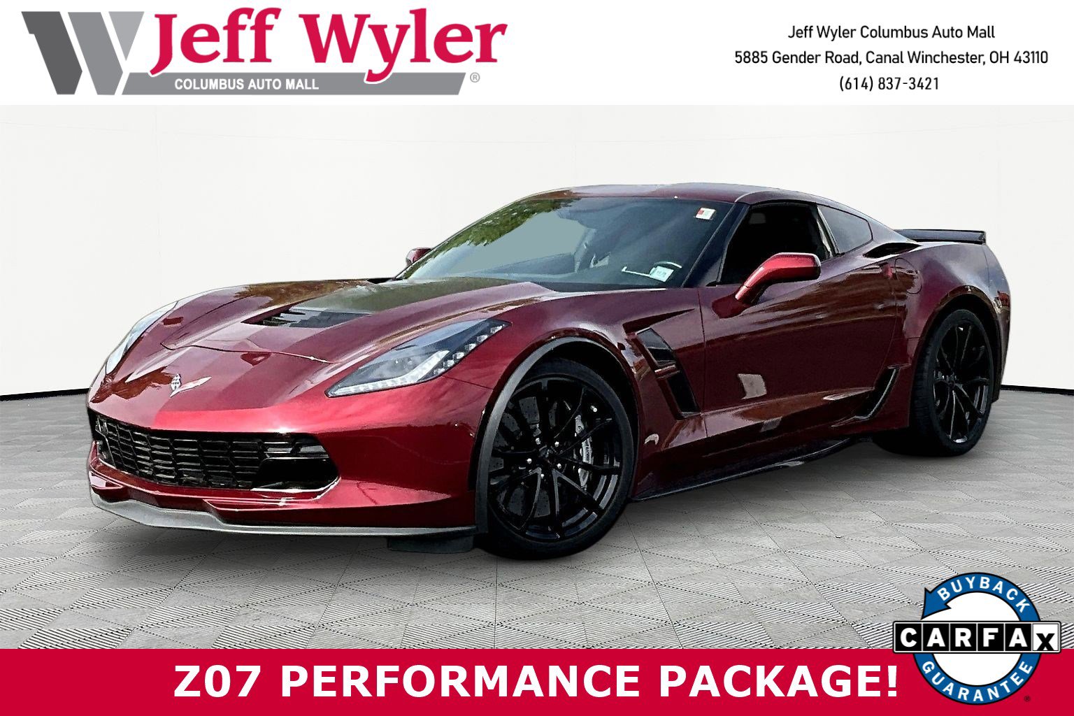 Used 2017 Chevrolet Corvette Grand Sport w/ Z07 Performance Package