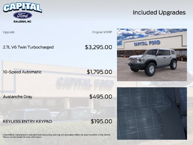 New 2026 Ford Bronco Heritage Edition AWD/4WD image 5
