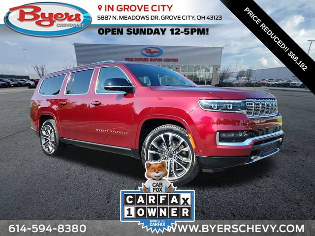 Used 2025 Jeep Grand Wagoneer L Series III w/ Rear Seat Video Group 1 AWD/4WD image 1