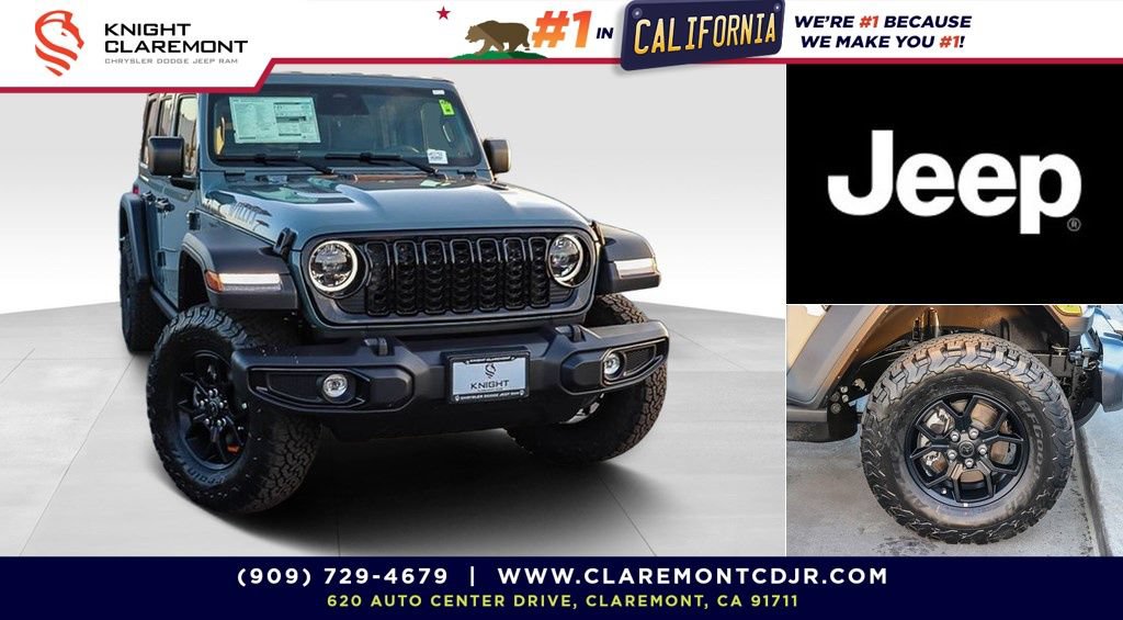 New 2026 Jeep Wrangler Unlimited Sport