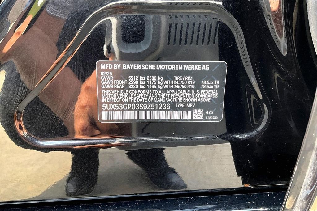 Used 2025 BMW X3 xDrive30i w/ M Sport Package image 45