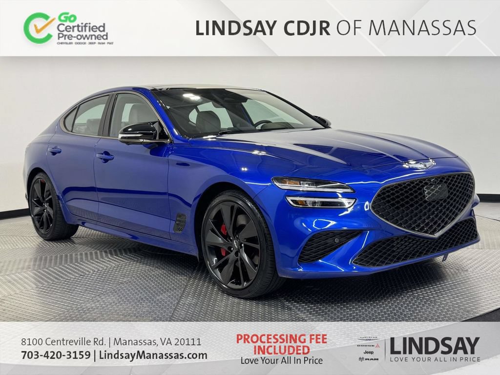 Used 2023 Genesis G70 3.3T w/ Sport Prestige Package AWD/4WD image 1