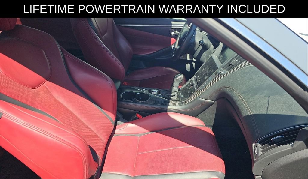 Certified 2022 INFINITI Q60 Red Sport 400 w/ Cargo Package RWD image 9