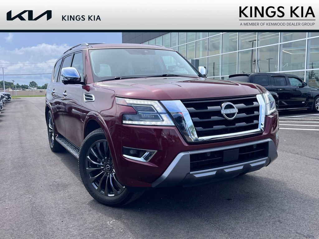 Used 2024 Nissan Armada Platinum w/ Captain's Chairs Package