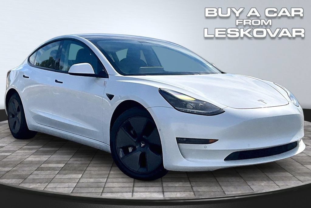 Used 2021 Tesla Model 3 Long Range AWD/4WD image 1