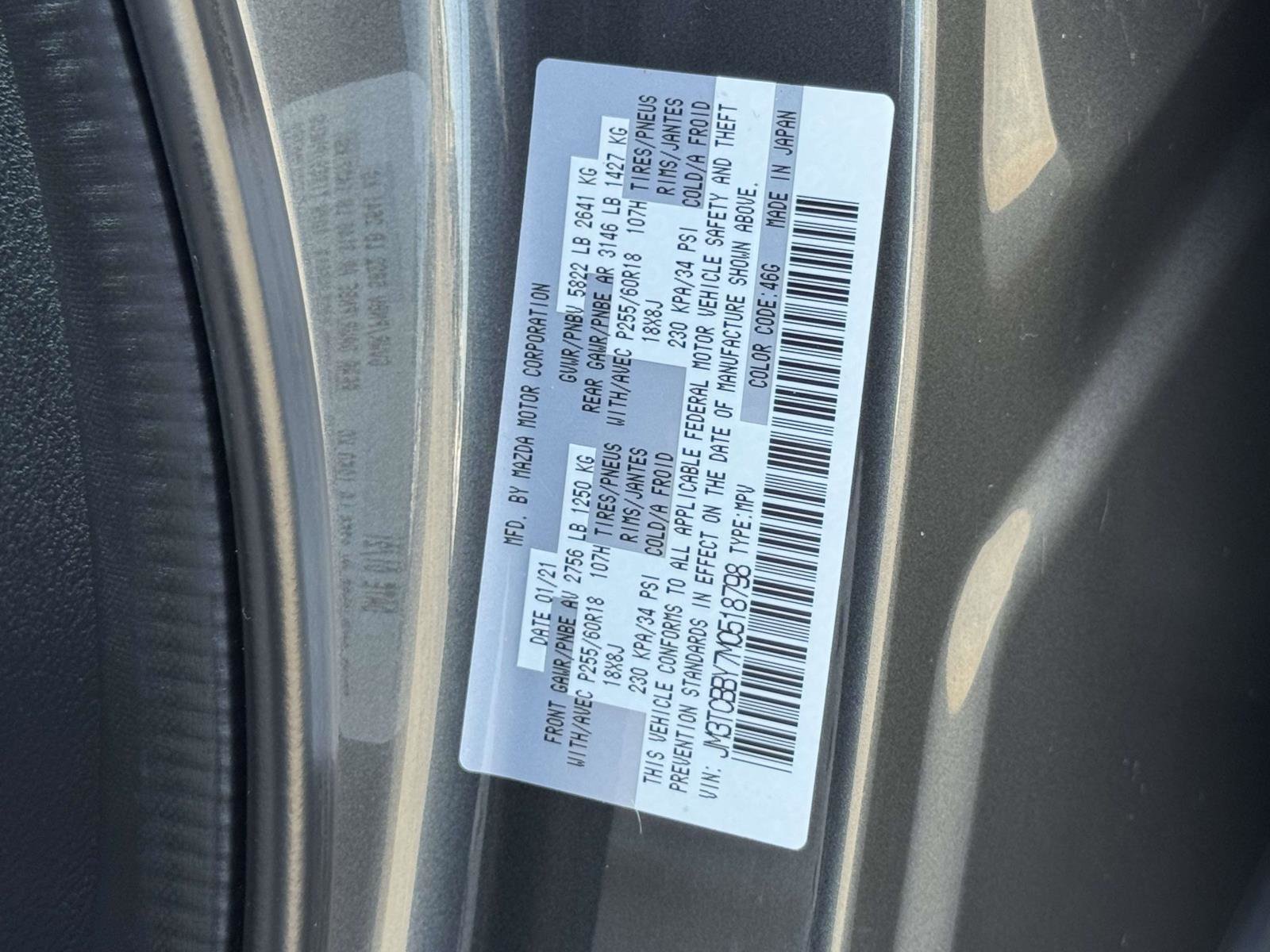 Used 2021 MAZDA CX-9 Sport image 31