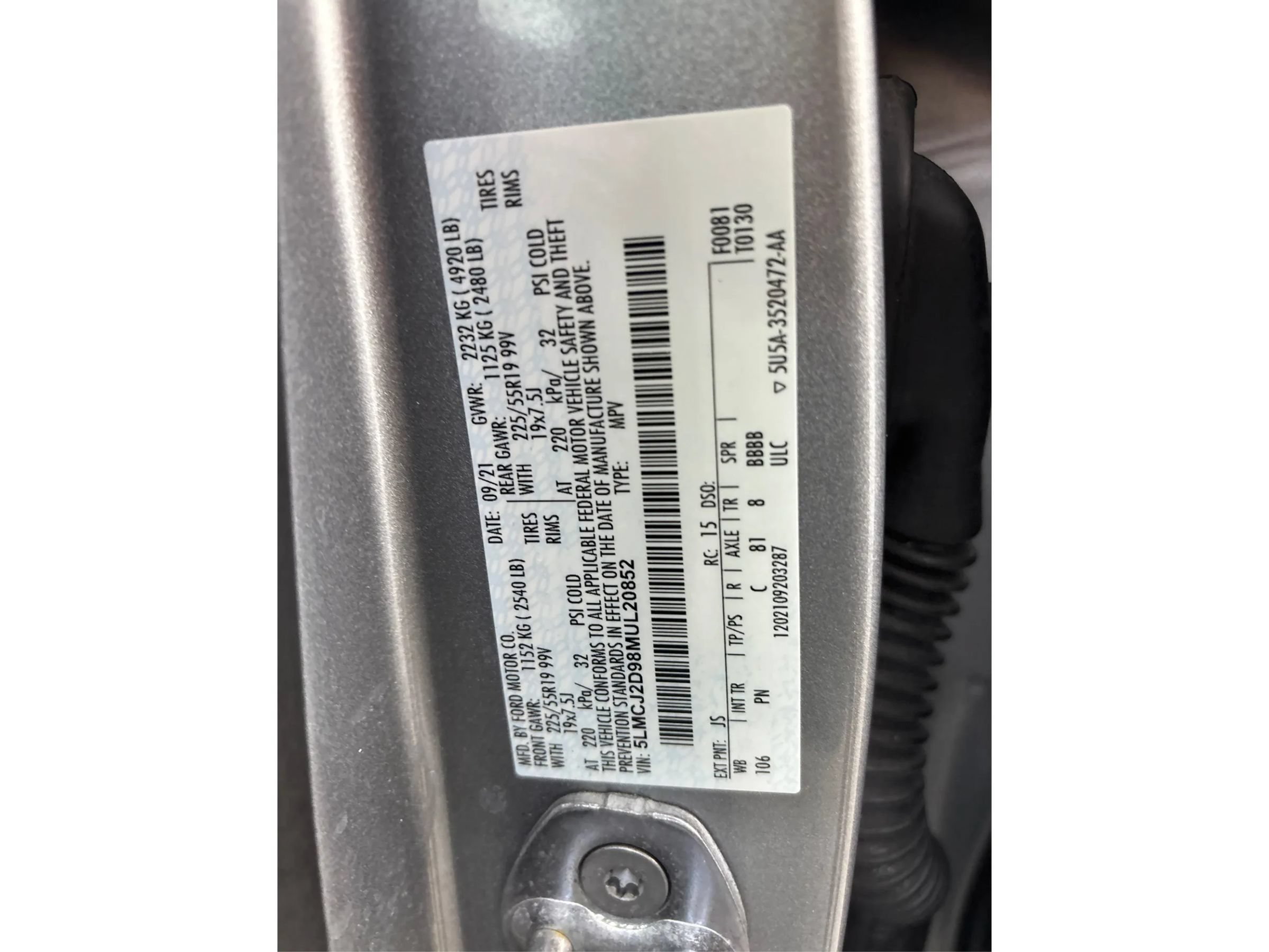 Used 2021 Lincoln Corsair Reserve w/ Equipment Group 201A AWD/4WD image 28