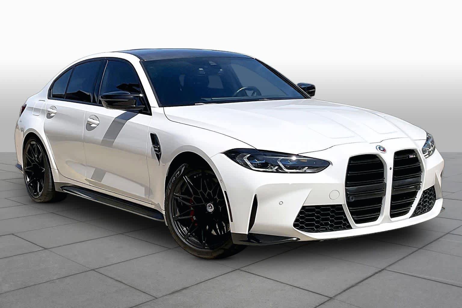 Used 2023 BMW M3 w/ Parking Assistance Package RWD image 3