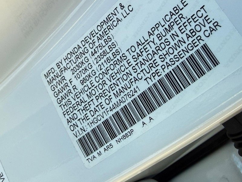 Used 2021 Honda Accord Sport Special Edition image 32