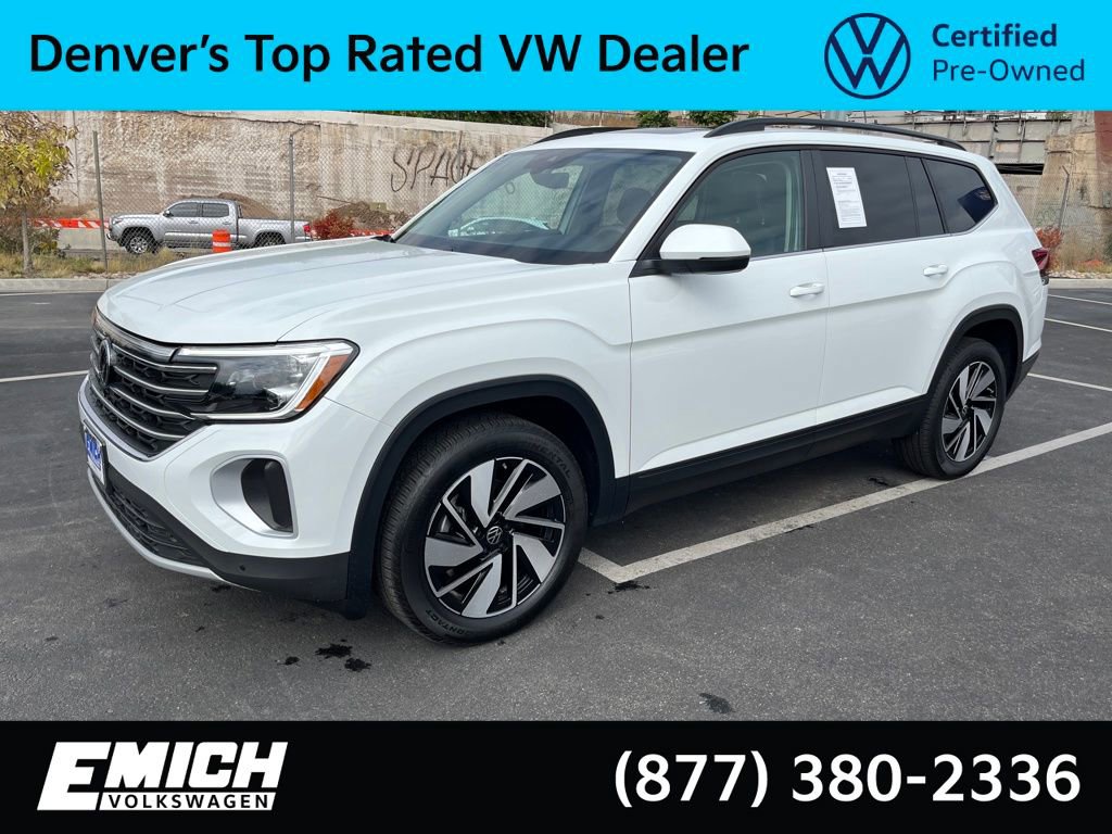 Certified 2025 Volkswagen Atlas SE